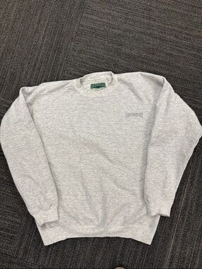 Vintage Levi's Light Gray Crewneck Sweatshirt - Minimal Logo